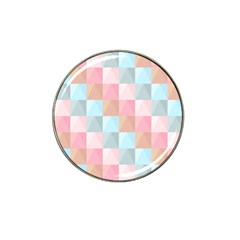 Abstract Pattern Background Pastel Hat Clip Ball Marker by Nexatart