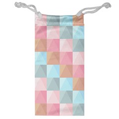 Abstract Pattern Background Pastel Jewelry Bags by Nexatart