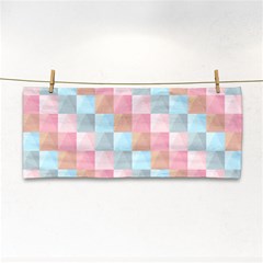 Abstract Pattern Background Pastel Hand Towel by Nexatart