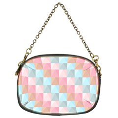 Abstract Pattern Background Pastel Chain Purses (one Side)  by Nexatart