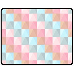 Abstract Pattern Background Pastel Fleece Blanket (medium)  by Nexatart