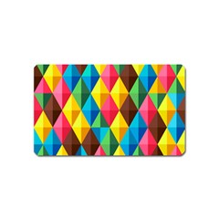 Background Colorful Abstract Magnet (name Card) by Nexatart