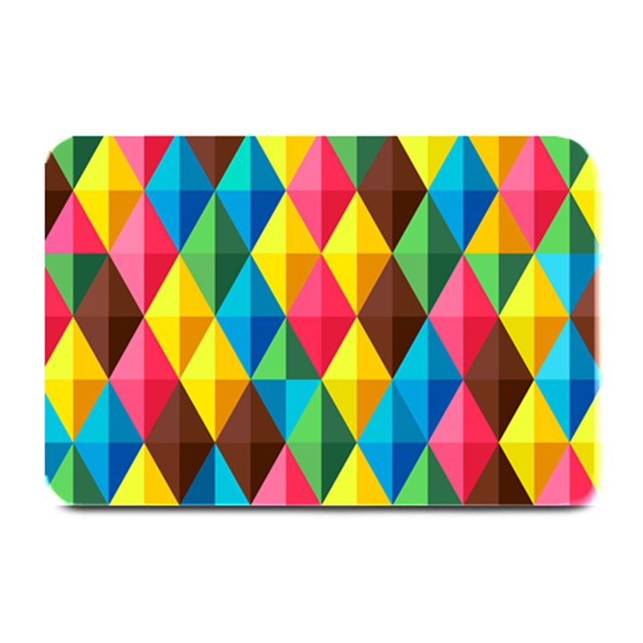 Background Colorful Abstract Plate Mats