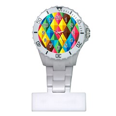 Background Colorful Abstract Plastic Nurses Watch by Nexatart