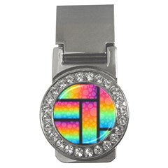 Background Colorful Abstract Money Clips (cz)  by Nexatart