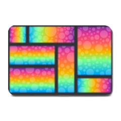 Background Colorful Abstract Plate Mats by Nexatart