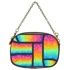 Background Colorful Abstract Chain Purses (two Sides)  by Nexatart