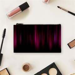 Theater Cinema Curtain Stripes Cosmetic Bag (small) 