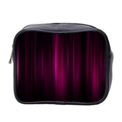 Theater Cinema Curtain Stripes Mini Toiletries Bag 2-side by Nexatart