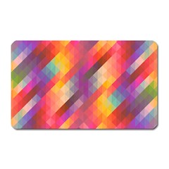 Abstract Background Colorful Pattern Magnet (rectangular) by Nexatart