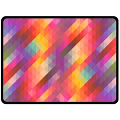 Abstract Background Colorful Pattern Fleece Blanket (large)  by Nexatart