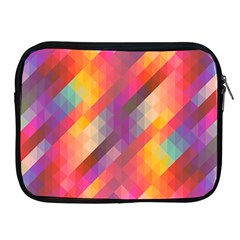 Abstract Background Colorful Pattern Apple Ipad 2/3/4 Zipper Cases