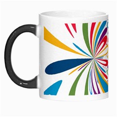 Light Circle Background Points Morph Mugs by Nexatart