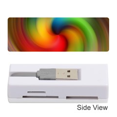 Abstract Spiral Art Creativity Memory Card Reader (stick)  by Nexatart