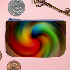 Abstract Spiral Art Creativity Large Coin Purse by Nexatart