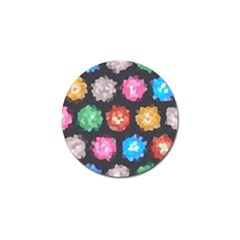 Background Colorful Abstract Golf Ball Marker (10 Pack) by Nexatart