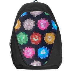 Background Colorful Abstract Backpack Bag by Nexatart