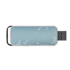 Background Abstract Line Portable Usb Flash (one Side) by Nexatart