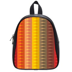 Abstract Pattern Background School Bag (small)