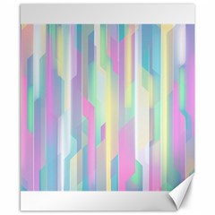 Background Abstract Pastels Canvas 8  X 10  by Nexatart