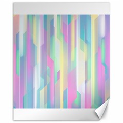 Background Abstract Pastels Canvas 11  X 14   by Nexatart