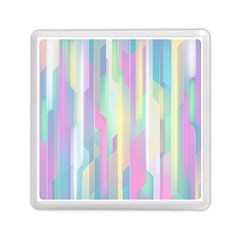 Background Abstract Pastels Memory Card Reader (square)  by Nexatart