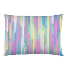 Background Abstract Pastels Pillow Case (two Sides) by Nexatart