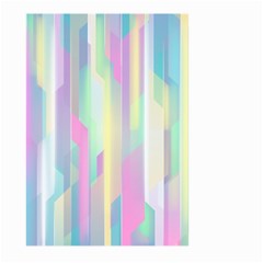 Background Abstract Pastels Large Garden Flag (two Sides) by Nexatart