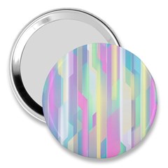 Background Abstract Pastels 3  Handbag Mirrors by Nexatart