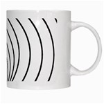 Spiral Eddy Route Symbol Bent White Mugs Right