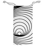 Spiral Eddy Route Symbol Bent Jewelry Bags Back