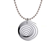 Spiral Eddy Route Symbol Bent Button Necklaces by Nexatart