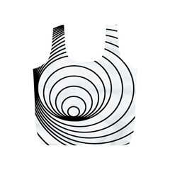 Spiral Eddy Route Symbol Bent Full Print Recycle Bags (s)  by Nexatart