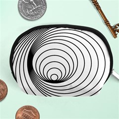 Spiral Eddy Route Symbol Bent Accessory Pouches (medium)  by Nexatart