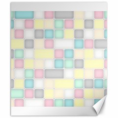 Background Abstract Pastels Square Canvas 20  X 24   by Nexatart