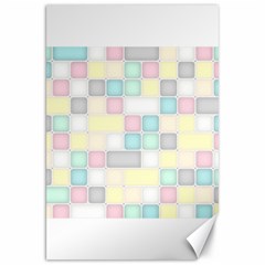 Background Abstract Pastels Square Canvas 20  X 30   by Nexatart