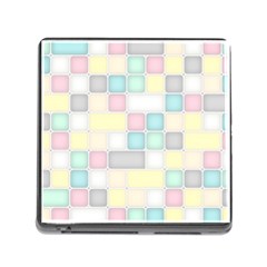 Background Abstract Pastels Square Memory Card Reader (square) by Nexatart