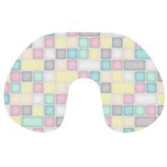 Background Abstract Pastels Square Travel Neck Pillows by Nexatart