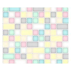 Background Abstract Pastels Square Double Sided Flano Blanket (small)  by Nexatart