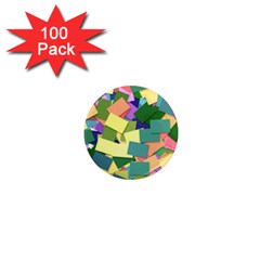 List Post It Note Memory 1  Mini Magnets (100 Pack)  by Nexatart