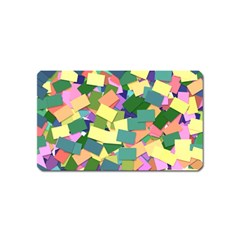 List Post It Note Memory Magnet (name Card) by Nexatart