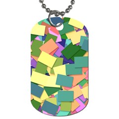 List Post It Note Memory Dog Tag (two Sides) by Nexatart