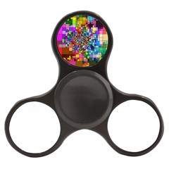 Abstract Squares Arrangement Finger Spinner