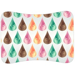 Background Colorful Abstract Velour Seat Head Rest Cushion