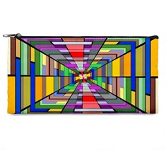 Art Vanishing Point Vortex 3d Pencil Cases by Nexatart