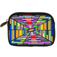 Art Vanishing Point Vortex 3d Digital Camera Cases by Nexatart