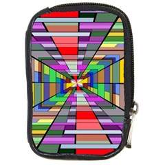 Art Vanishing Point Vortex 3d Compact Camera Cases by Nexatart