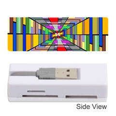 Art Vanishing Point Vortex 3d Memory Card Reader (stick)  by Nexatart