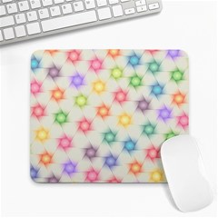 Polygon Geometric Background Star Large Mousepads by Nexatart