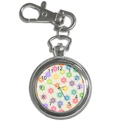 Polygon Geometric Background Star Key Chain Watches by Nexatart